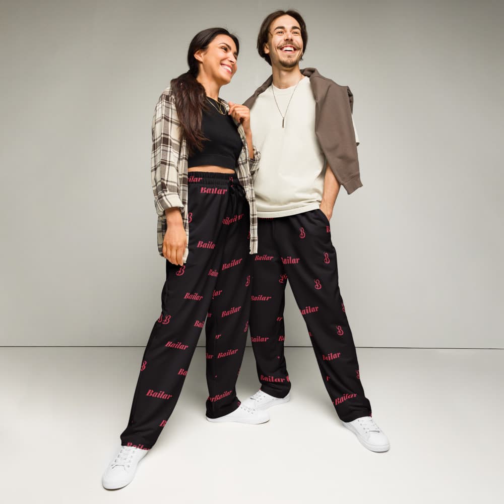 Bailar Wide-Leg Joggers