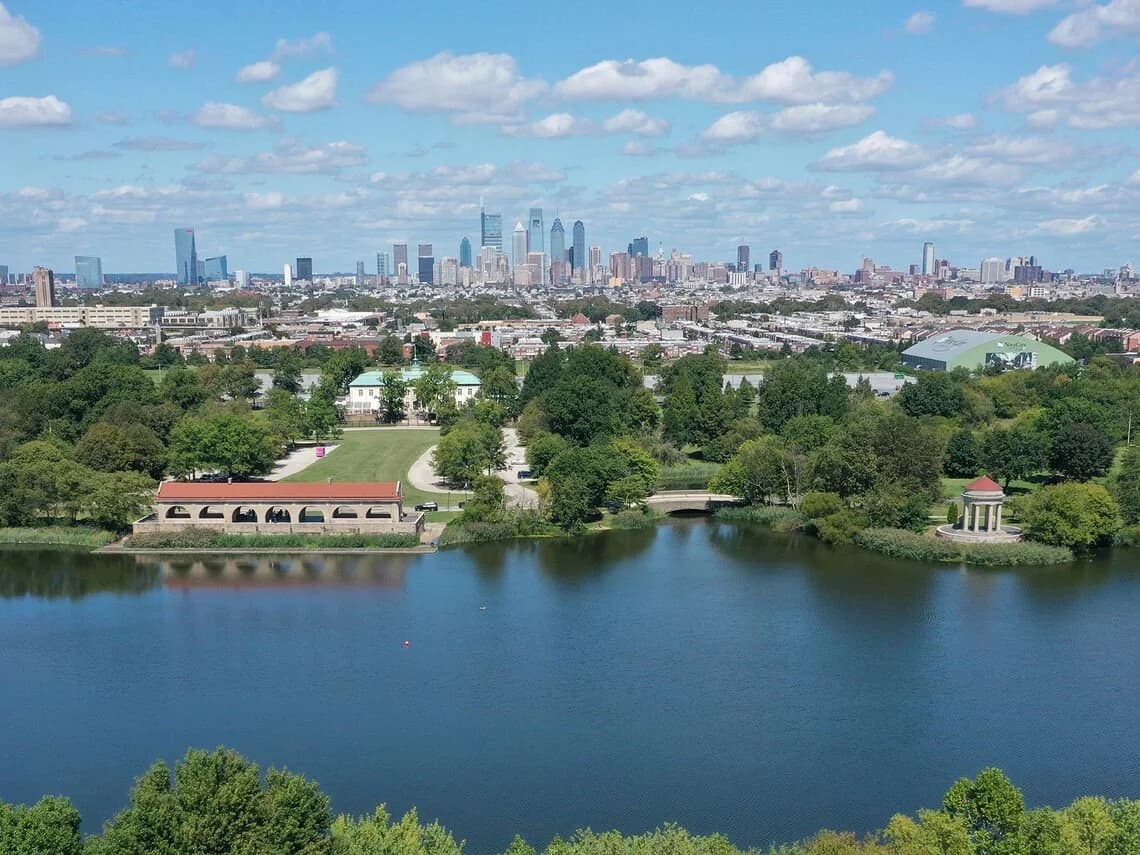 Gateway Plaza at FDR Park. Philadelphia, PA