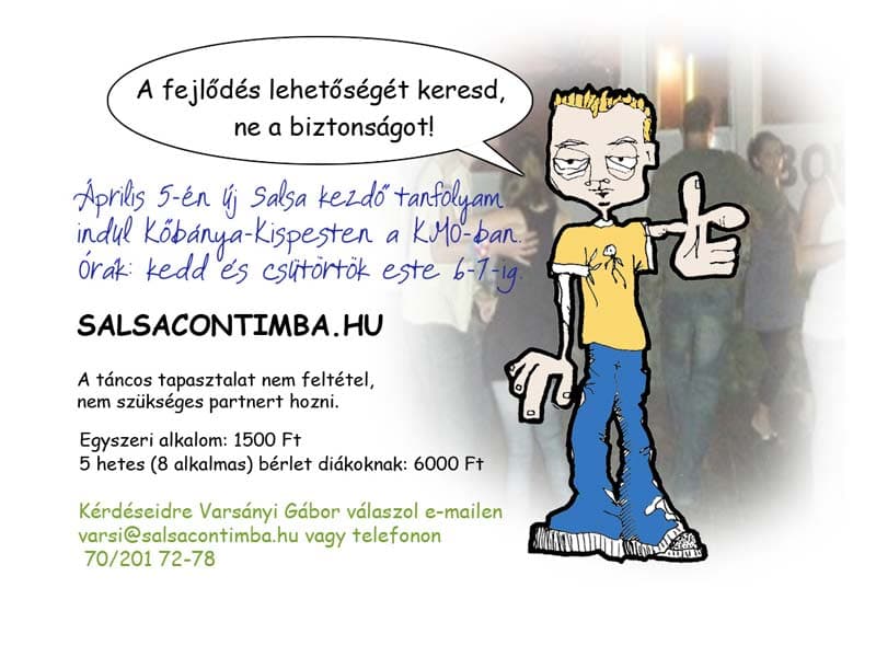 Salsa Tánciskola - Salsa Con Timba - KMO - Köki mellett. Hungary