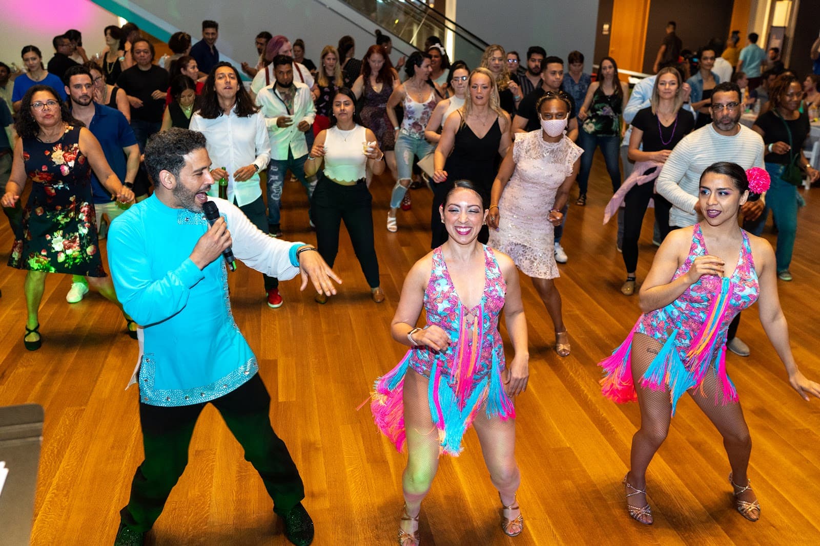Rumbao Latin Dance at YVY Camp North End. Charlotte
